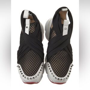 Christian Loubutin sneakers, size 8.5